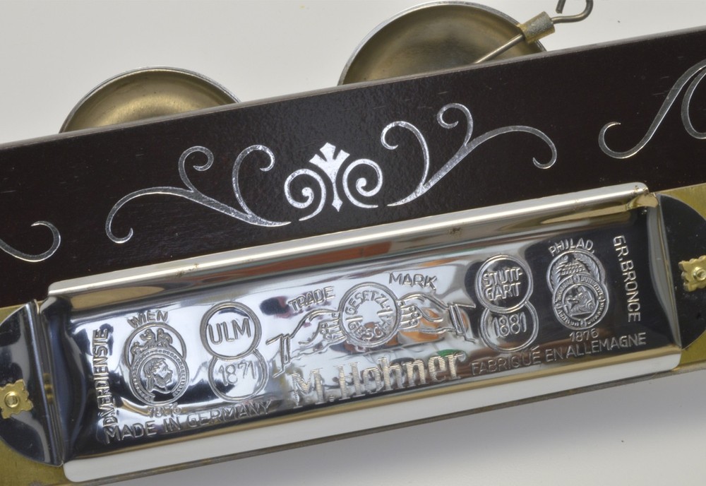 Hohner Echobell Harmonica with attached bells