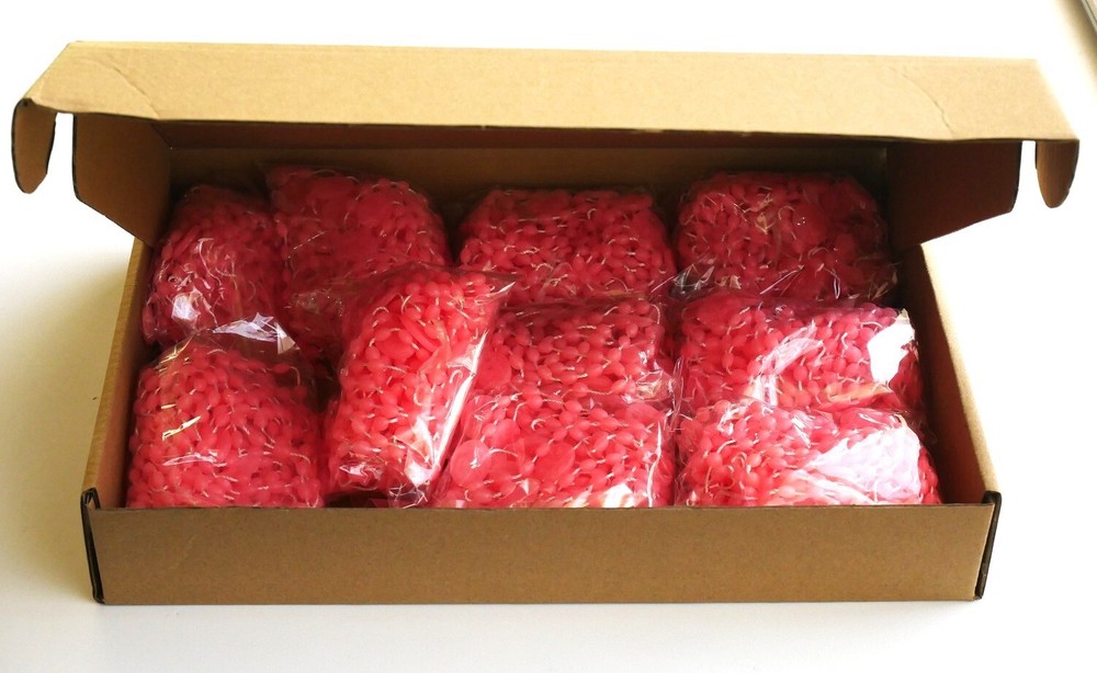 Economic Nylon / Cord Pink Rosaries (100 Pack)