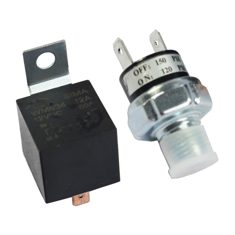 Medium Duty Onboard Air System Compressor 12V With 2.5 Gallon Tank