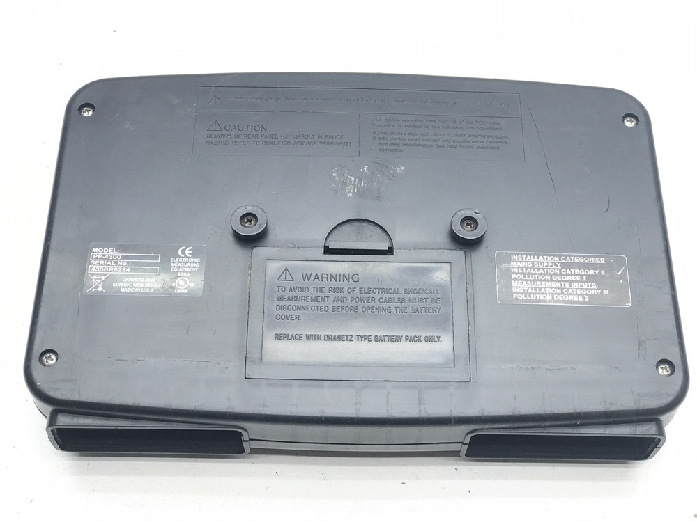 DRANETZ 4300 BMI POWER PLATFORM ANALYSER