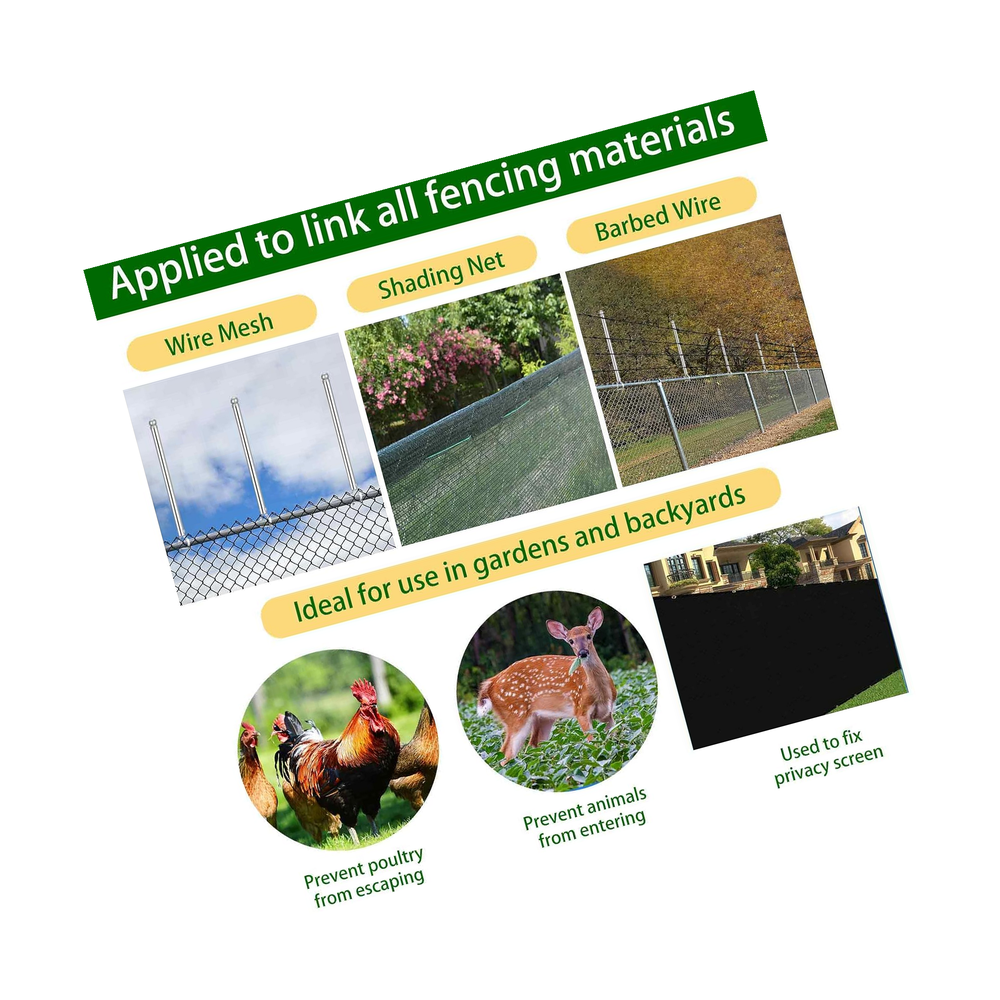 Chain Link Fence Post Extender 20-Inch Heavy Duty For Additional Height (9 Pack)