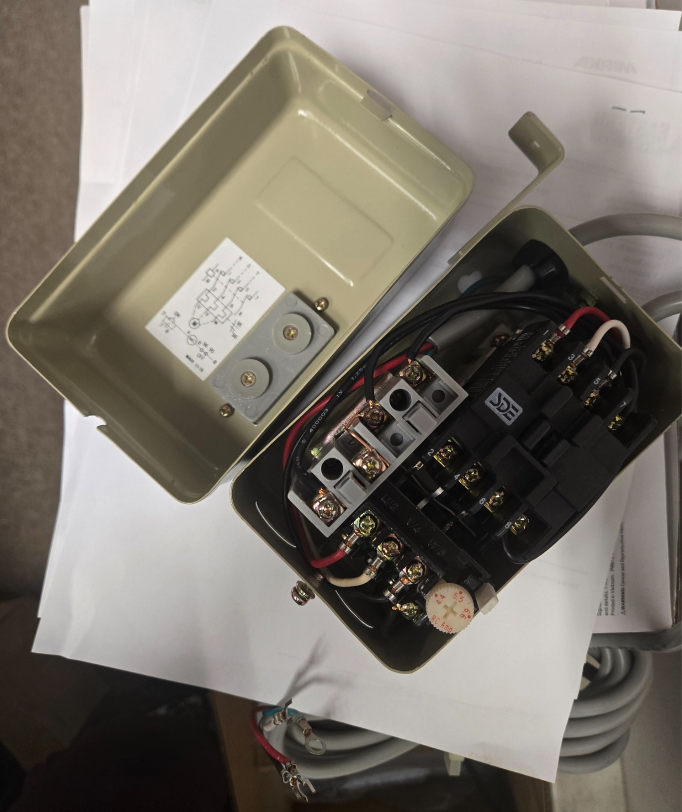 New Magnetic Electric Motor Starter mr-09-pb