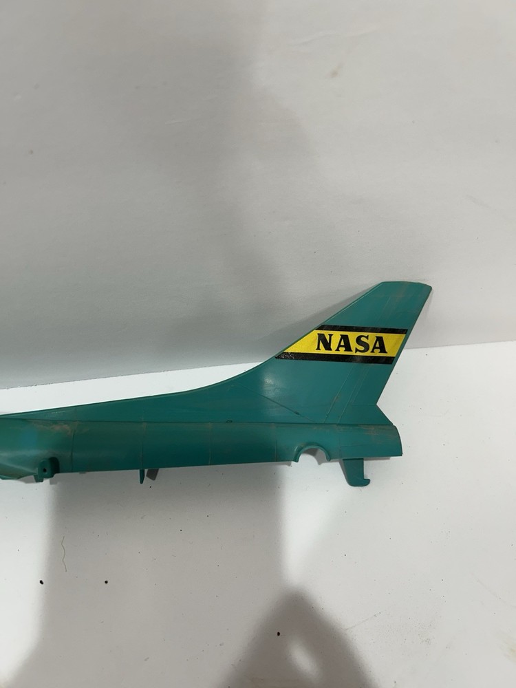 Rare 1970s Cox NASA Gas Powered Engine Line Controlled Stunt Airplane UNTESTED