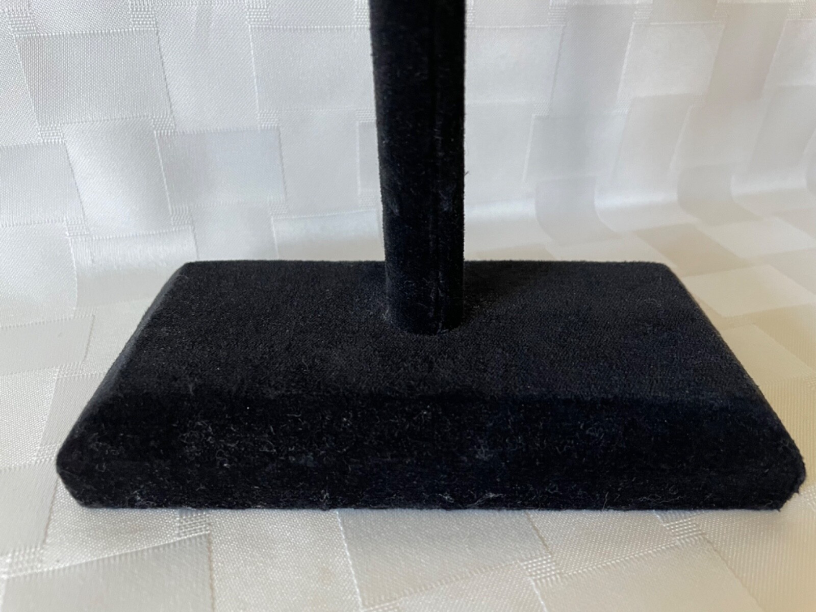 Elegant Black Velvet T-Bar Jewelry Display Stand - Bracelets/Watches/Bangles Org