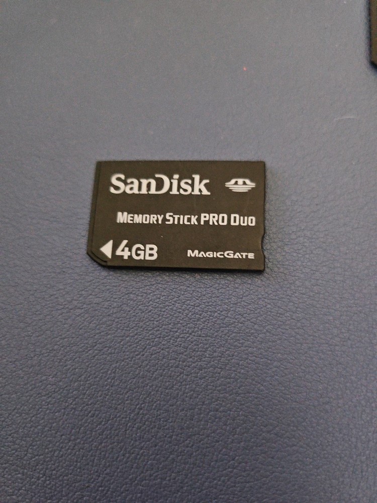 sony memory stick pro duo 4gb For PSP