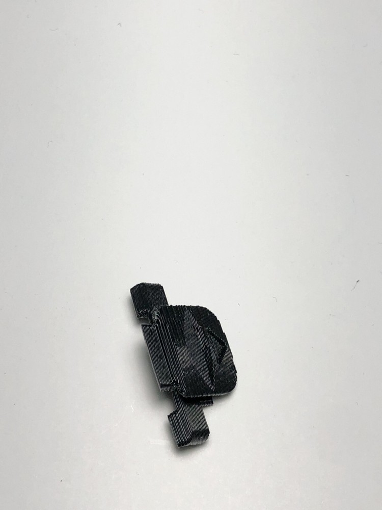 3D Printed Front Release Latch Slider Button for ICOM IC-7000 Transceiver