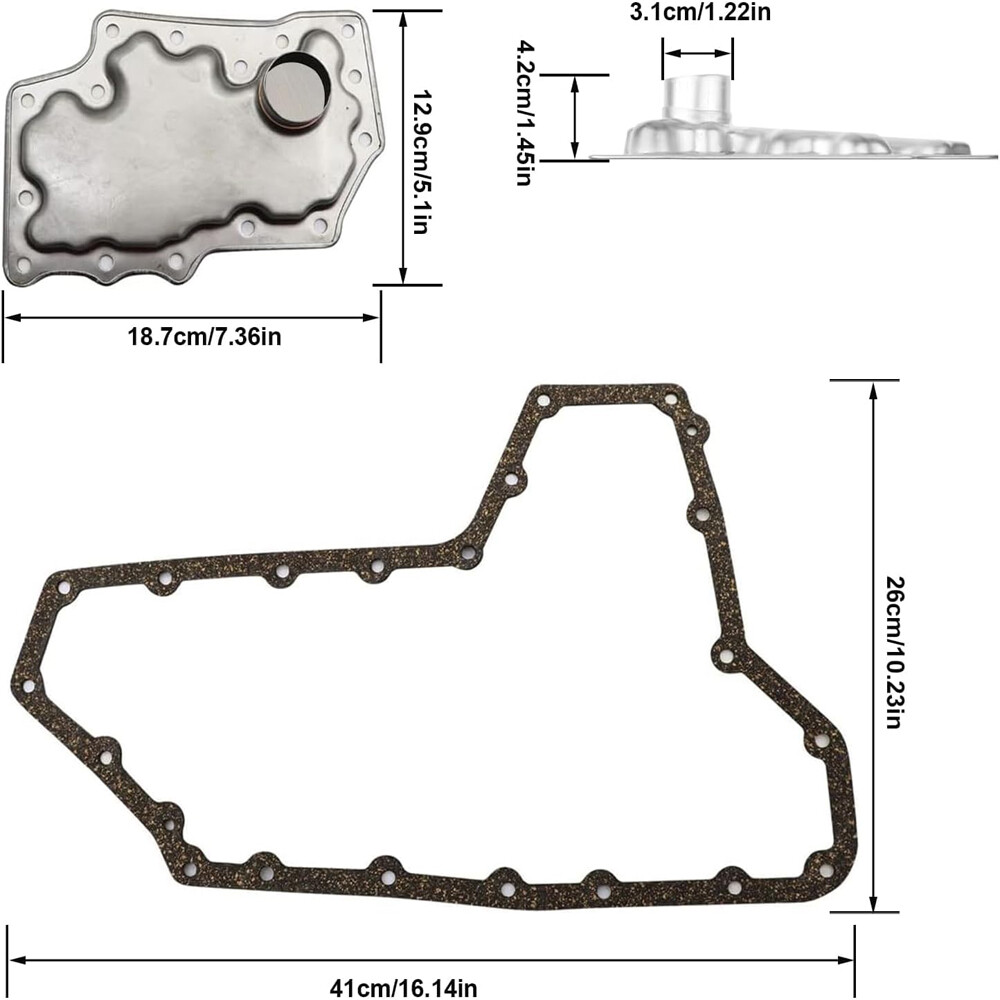 For Nissan Altima Maxima Quest Murano 3.5L Auto Transmission Filter & Gasket Kit