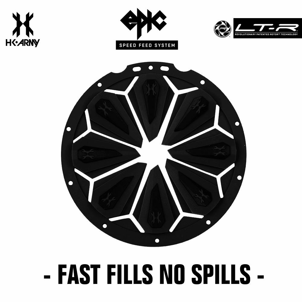 HK Army Dye LT-R / Rotor Paintball Loader Basic Epic Speed Feed - Blackout