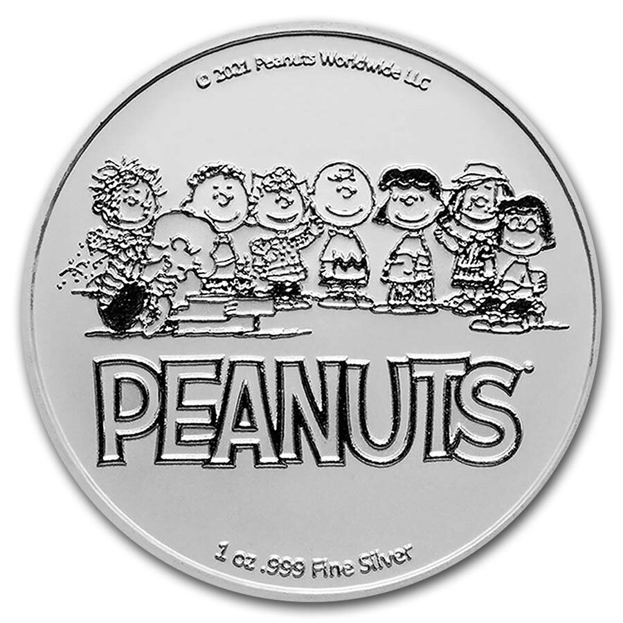Peanuts® Marcie 1 oz Colorized Silver Round