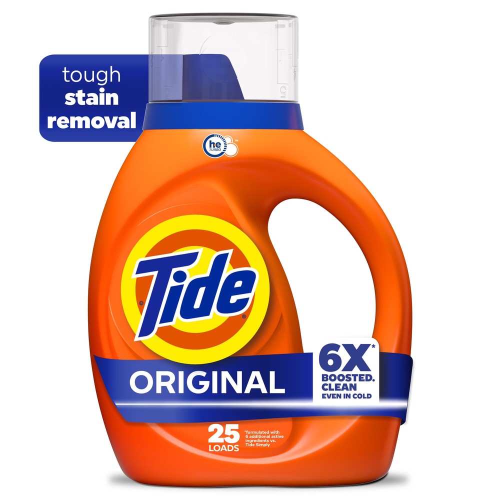 Laundry Detergent Liquid Boosted Cleaning Power Original Scent