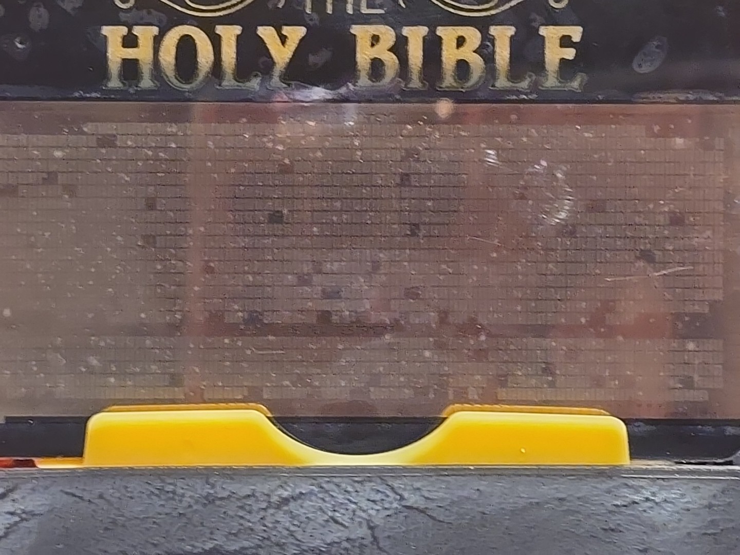 UNIQUE 1970 Holy Lunar Bible NCR Microform - Complete - NEW - King James Edition