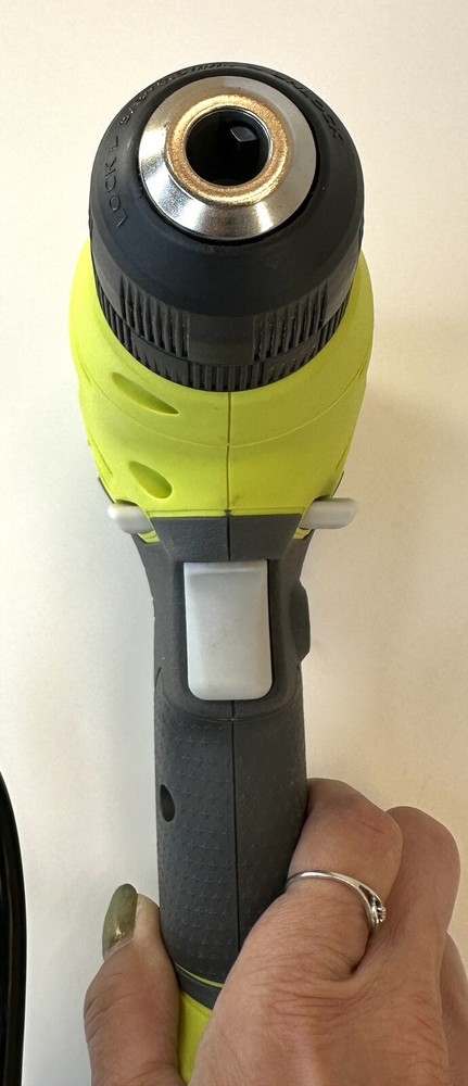 Ryobi 3/8 in Variable Speed Compact Drill Driver Corded With Bag Model D43