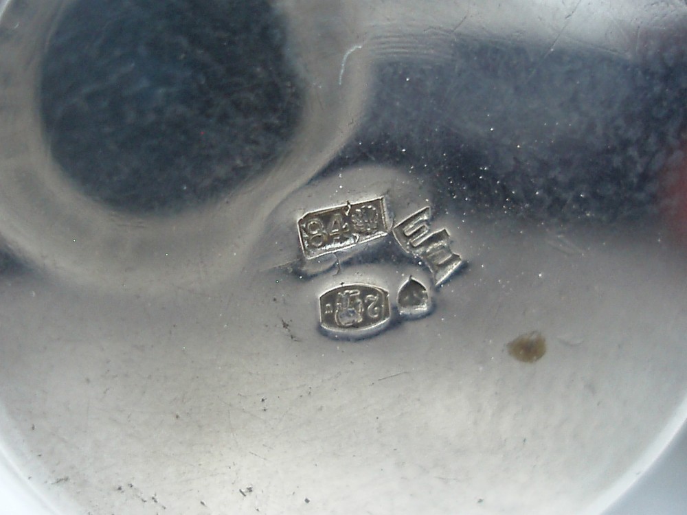 RUSSIAN VODKA BEAKERS STERLING SILVER CIRCA 1890