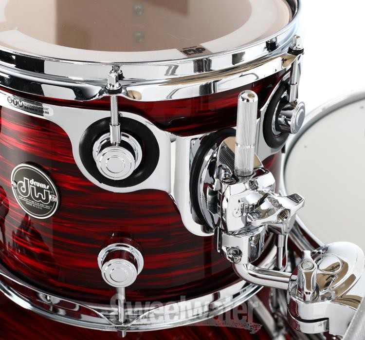 DW Performance Series 4-piece Shell Pack with 22-inch Bass Drum - Antique Ruby