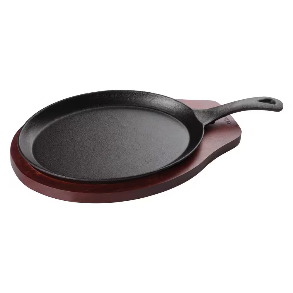 Fajita Server Set, 2-Pcs, Cast Iron