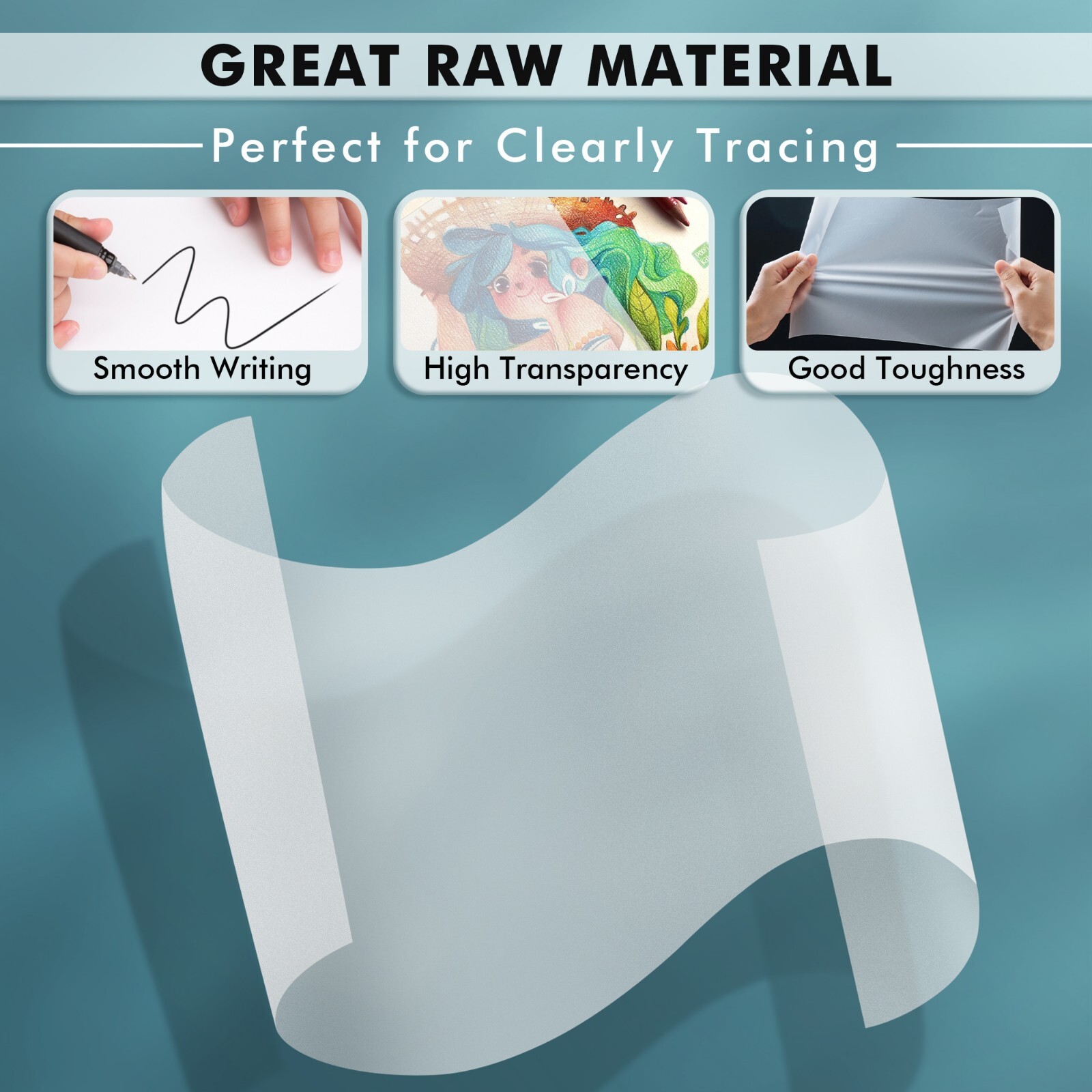 Lot 110-550 Sheets Koala Trace Paper for Drawing Sewing Craft 8.5x11 Translucent