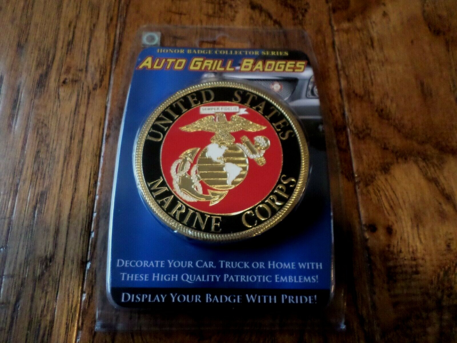 U.S MARINE CORPS EGA USMC AUTOMOBILE GRILL MEDALLION AUTO HOME EMBLEM BADGE