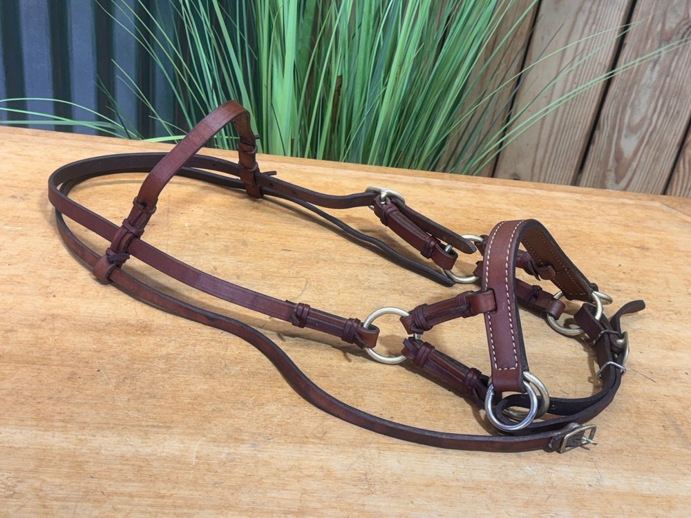 WEAVER Leather SidePull Western Training Headstall ~ Butter Soft!