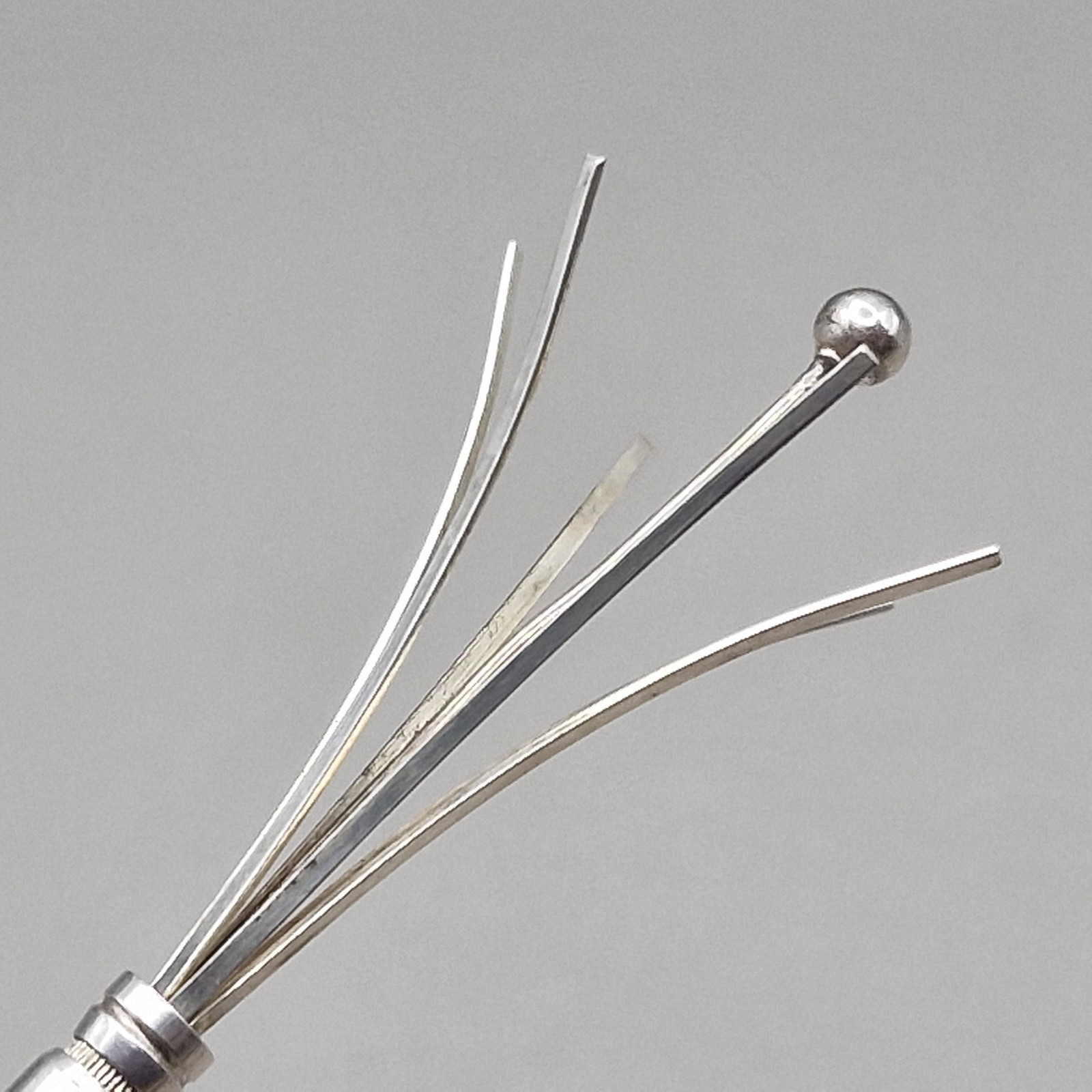 Sterling Silver Cocktail Swizzle Stick by Ramsden & Roed Ltd, London 1983