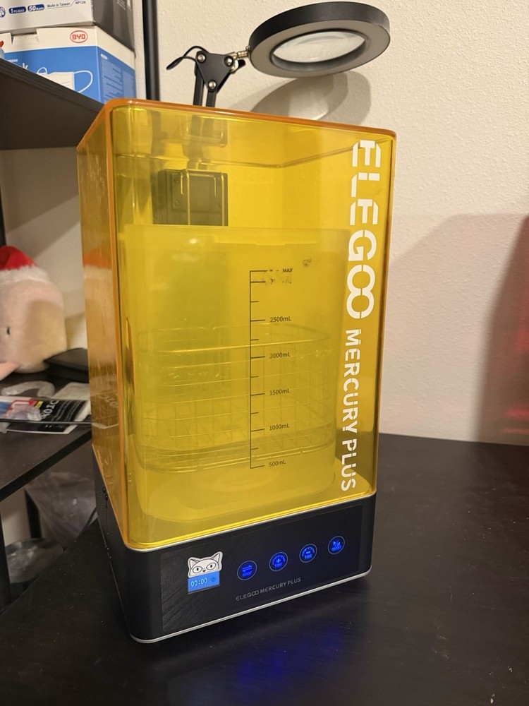 ELEGOO Mars 2 Pro LCD 3D Printer Touchscreen USB Mercury Plus Wash Cure Station