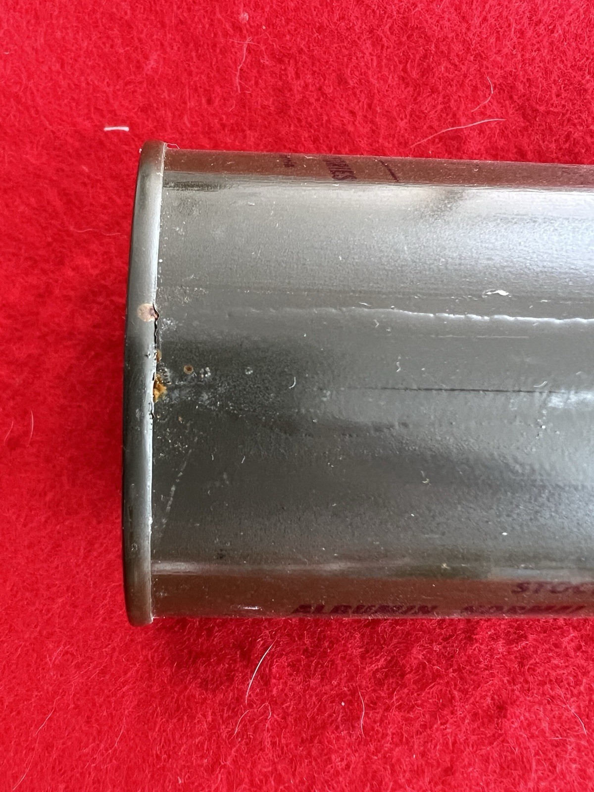 Vietnam War Era US Serum Albumin Can LRRP SEAL SOG MIKE FORCE First Aid Medic