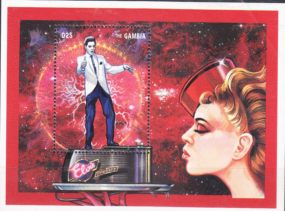 W GAMBIA 1673 ELVIS PRESLEY