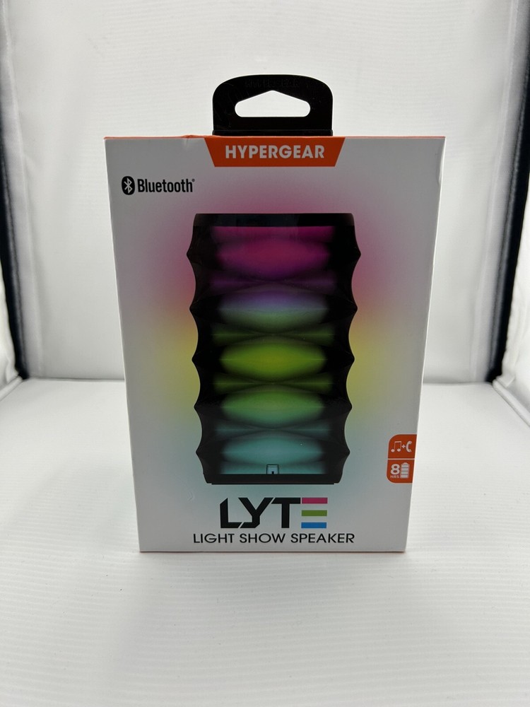 HyperGear LYTE Mini Wireless LED Speaker [Black]