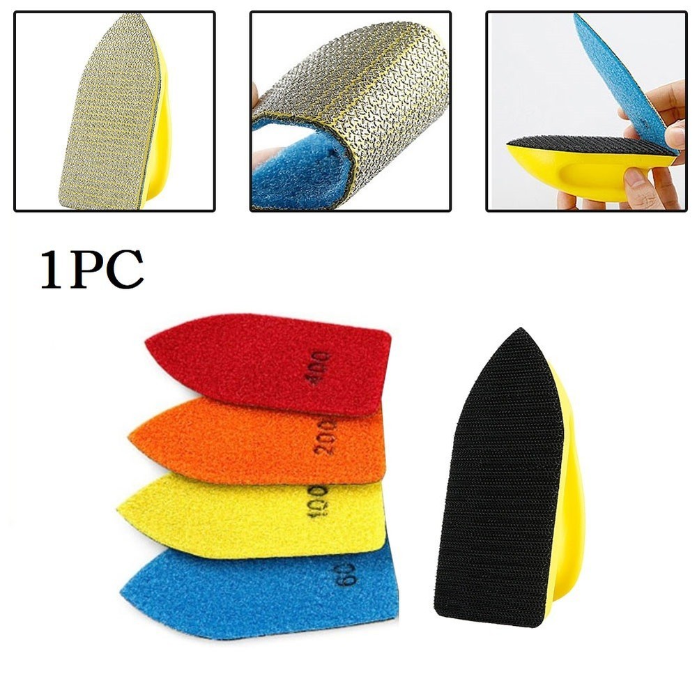 Efficient Electroplated Diamond Hand Polishing Pad Quick and Easy Polishing