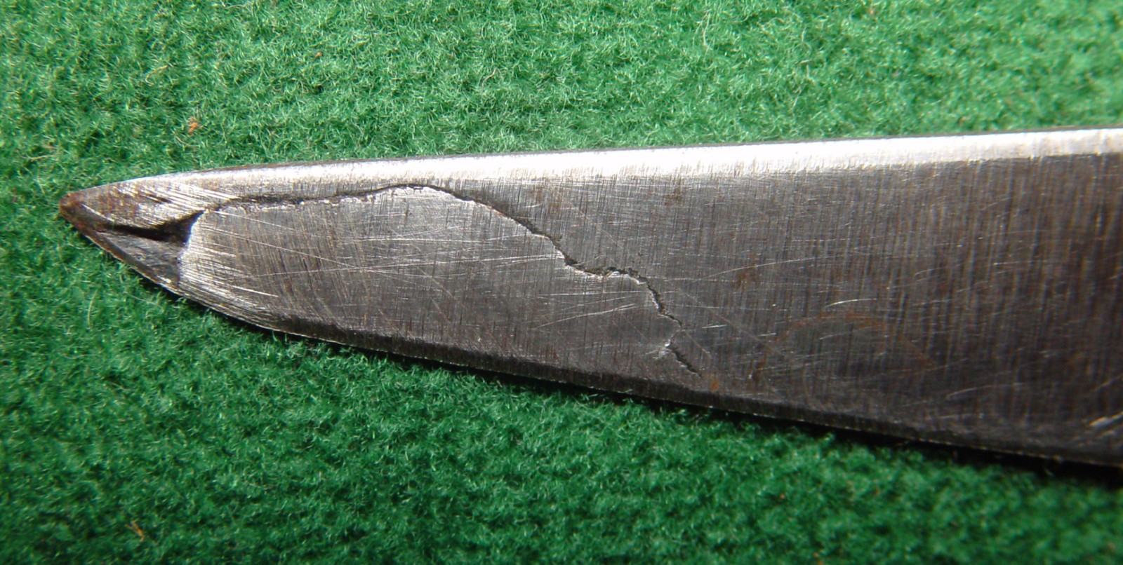 Vintage Brazilian Goucho Fighting Knife "Faca De Ponta" 13" Dagger