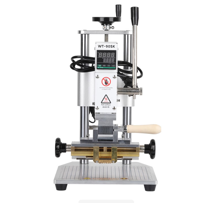 WT-90SK Flip-Type Quick-Change Copper Mold Multi-Function Hot Stamping Machine