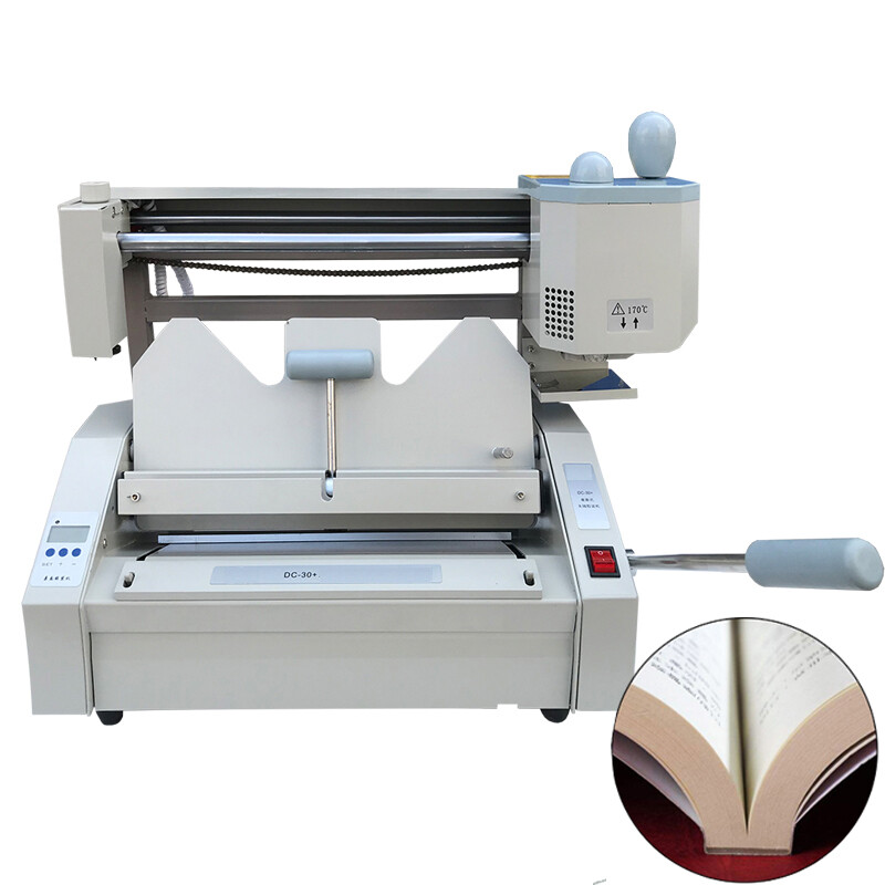Wireless 110V Hot Melt Glue Book Binder – Upgraded Perfect Binding Machine