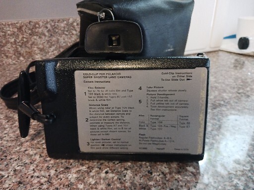 Vintage Polaroid Land Camera Super Shooter Plus. Untested