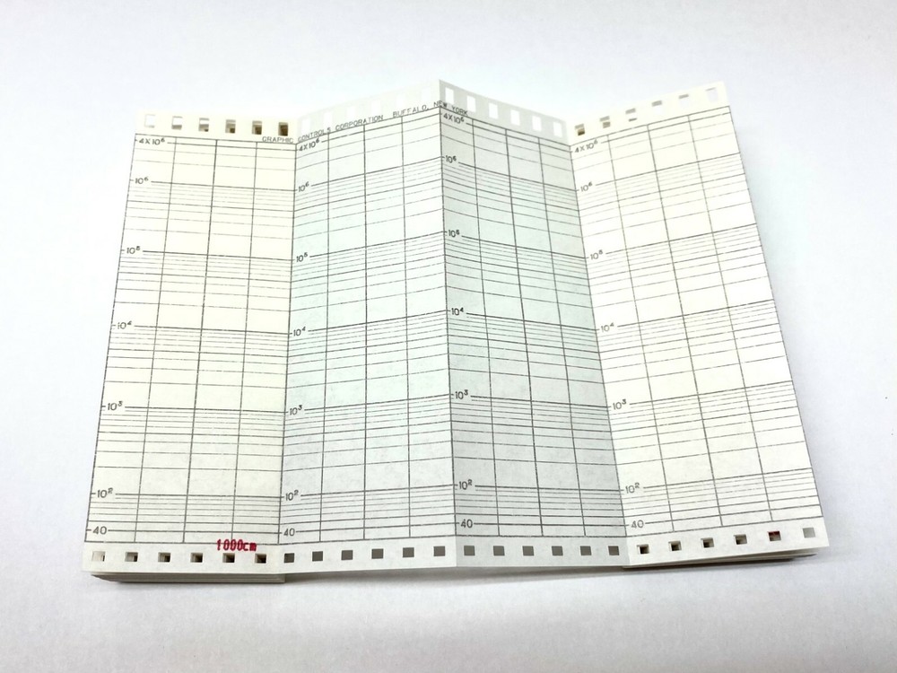 Graphic Controls 74465 Strip Chart Paper 31416699