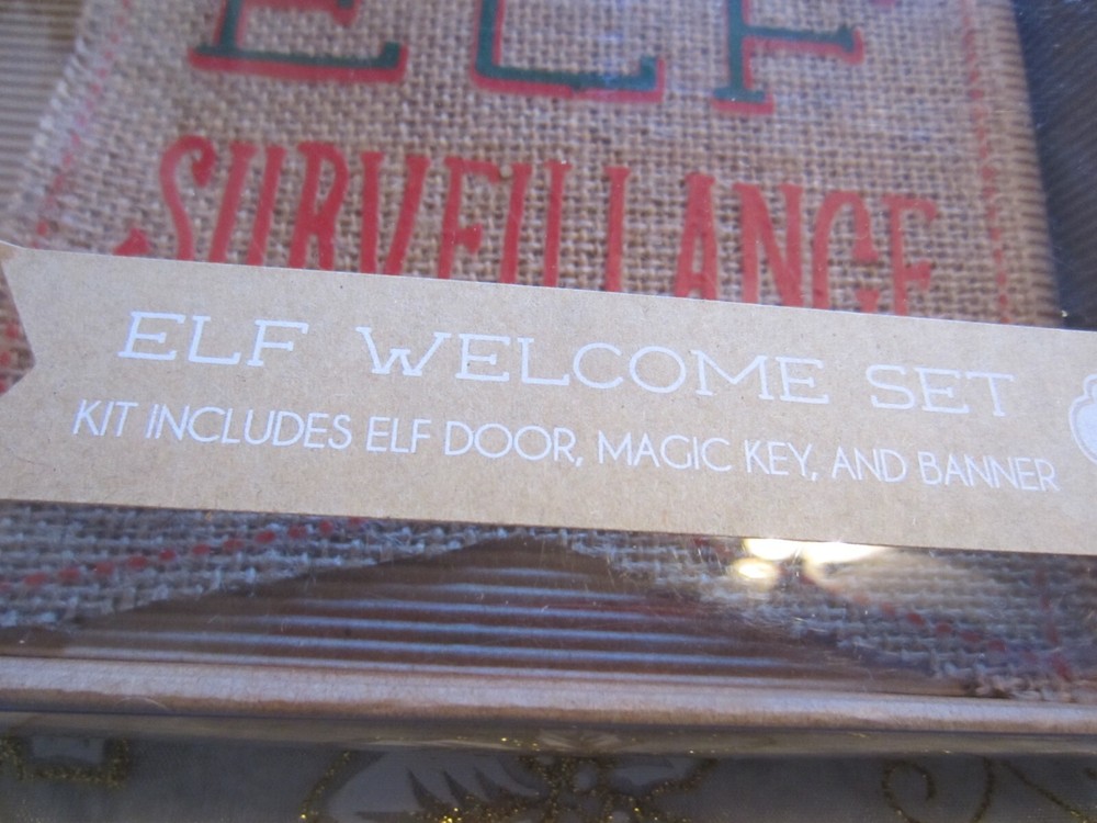 NWT Mud Pie boxed Elf Welcome Set SUPER CUTE