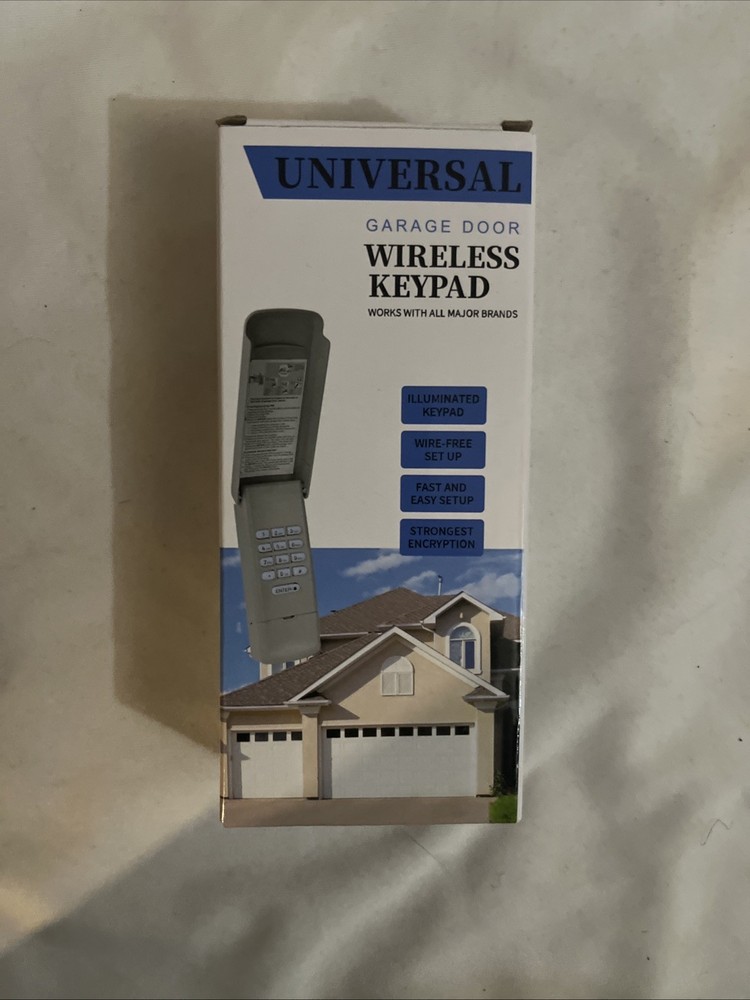 Universal Garage Door Wireless Keypad