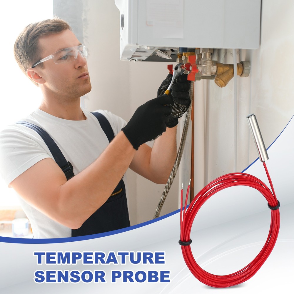 NTC Temperature Sensor, 10K 39 Inch 3950 1% Copper Temperature Sensor Probe