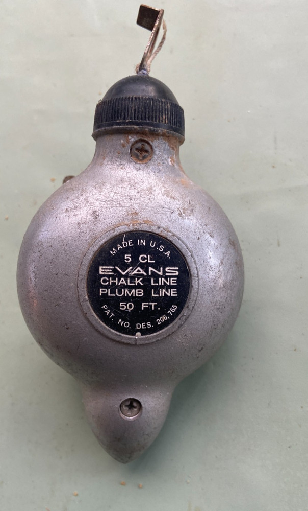 EVAN'S CHALK LINE PLUMB LINE 50FT