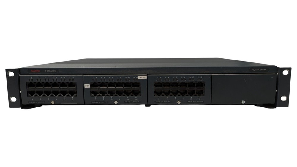 Avaya IP Office 500 PCS 08 Control Unit Modular PBX System - 700417207