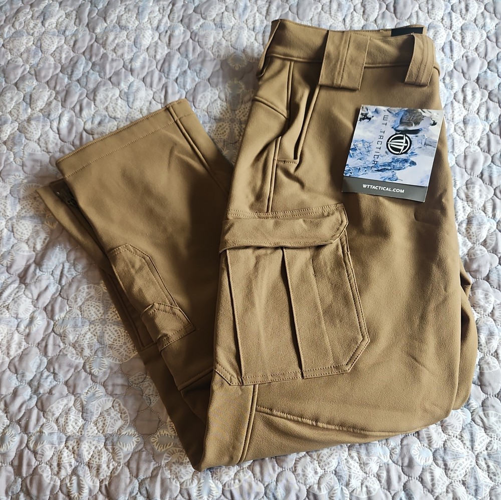 Wild Things Coyote Softshell Pant Lightweight Men's MEDIUM 60032 SOF