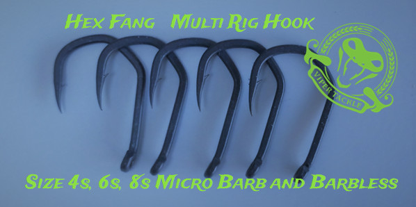Viper Tackle Fang Hex Multi Rig Hook