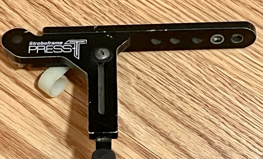 Stroboframe Press-T Compact Flash Bracket and Camera Holder w/ Shoe-Type Mount