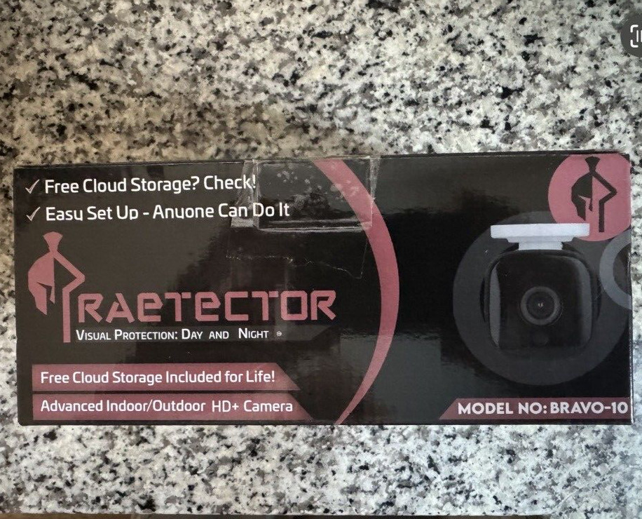 PRAETECTOR CAMERA MODEL BRAVO-10.    NEW OPEN BOX 192