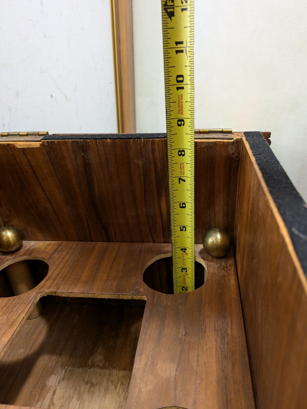 Vintage Art Deco English Regency Flip Top Cellarette Liquor Bar Rolling Cabinet