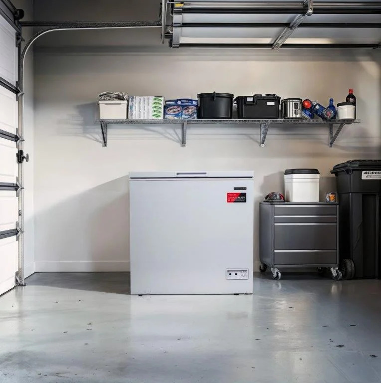 Frigidaire 7.0 Cu ft Chest Freezer White EFRF7003