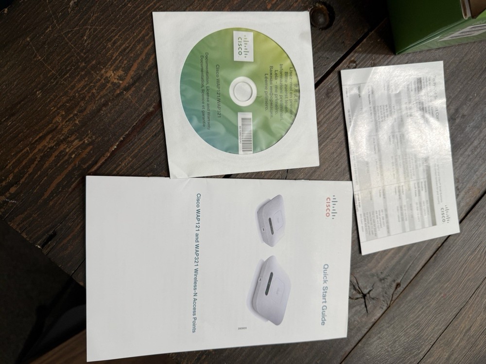 Cisco WAP121 Wireless-N Access Point Single Point Setup