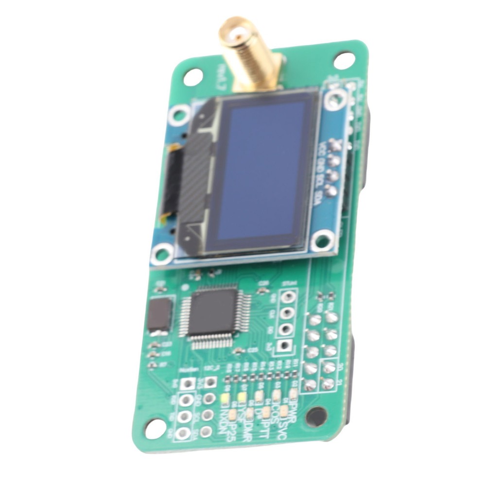 ♡ UHF VHF UV MMDVM Hotspot Module Kit SMA Interface LED Display Hotspot Board