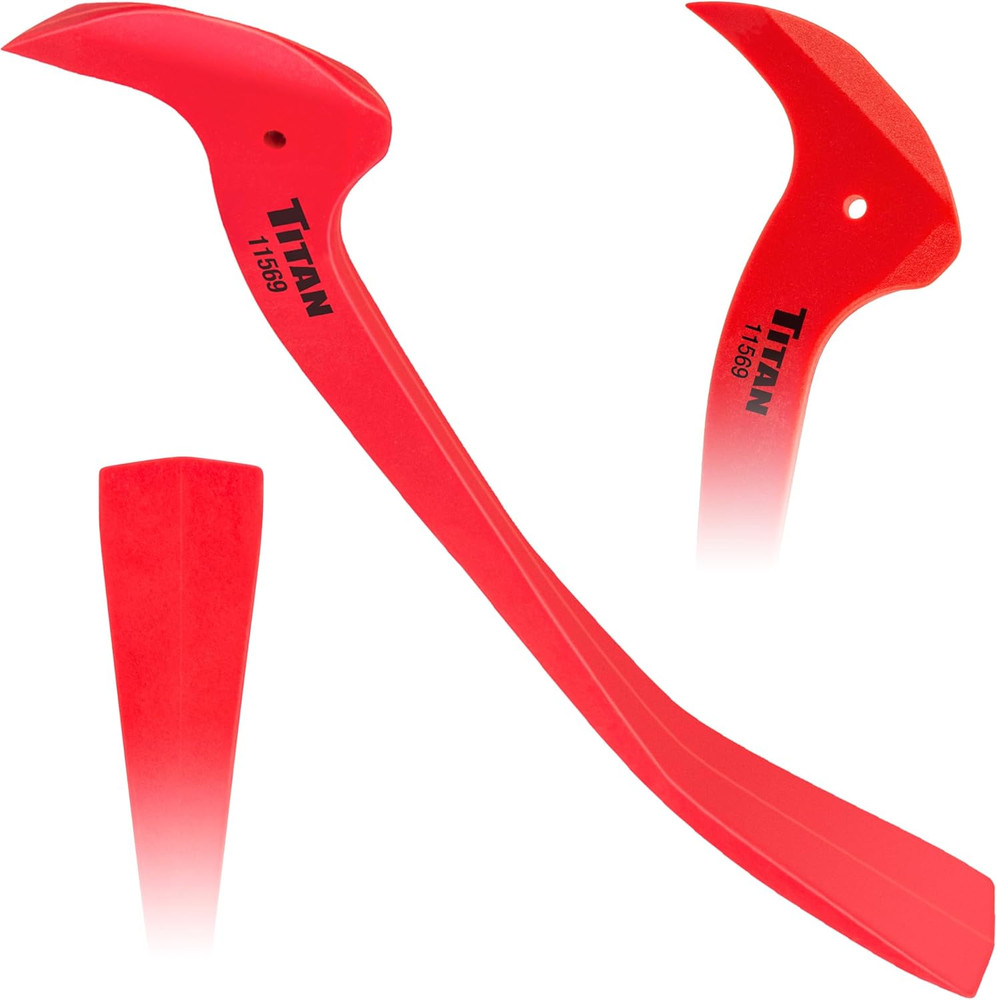 Titan 2-Piece Wedge and Pry Hook Set Combination Tool Set