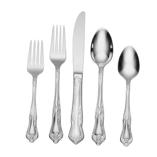 Azalea Service for 8 45-Piece Flatware Set