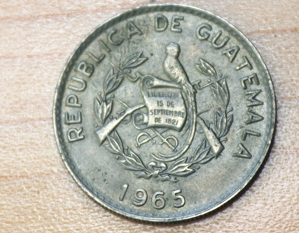 1965 Guatemala 10 Centavos