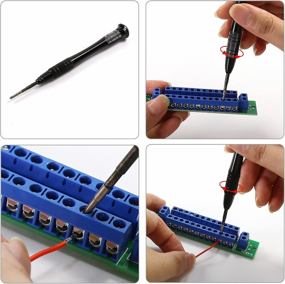 12 Position Power Distribution Board with 2 Inputs for Model Train Lighting